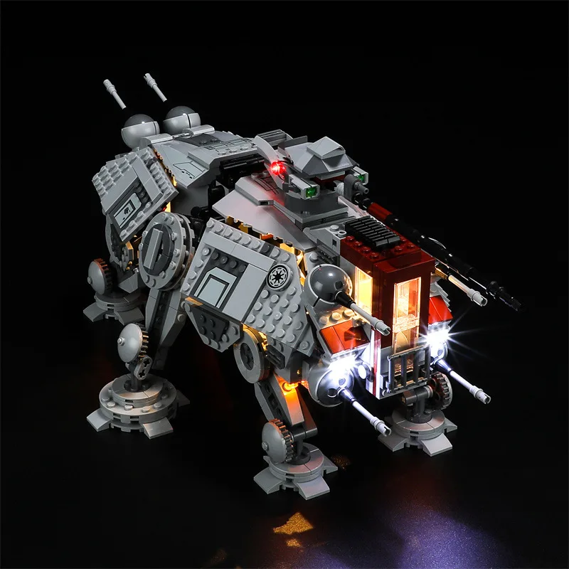 Lighting Set For 75337 Republic Dropship With AT-TE Walker Staring Wars Not Include Building Blocks (Only Led Light Kit)