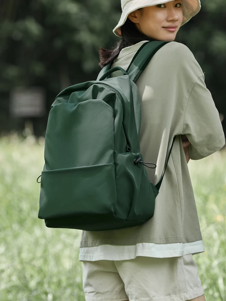 Grande capacità leggera da escursionismo Bapa Borsa a doppia spalla Borsa da viaggio per pendolari per ragazze Studenti Funzione esterna Sle