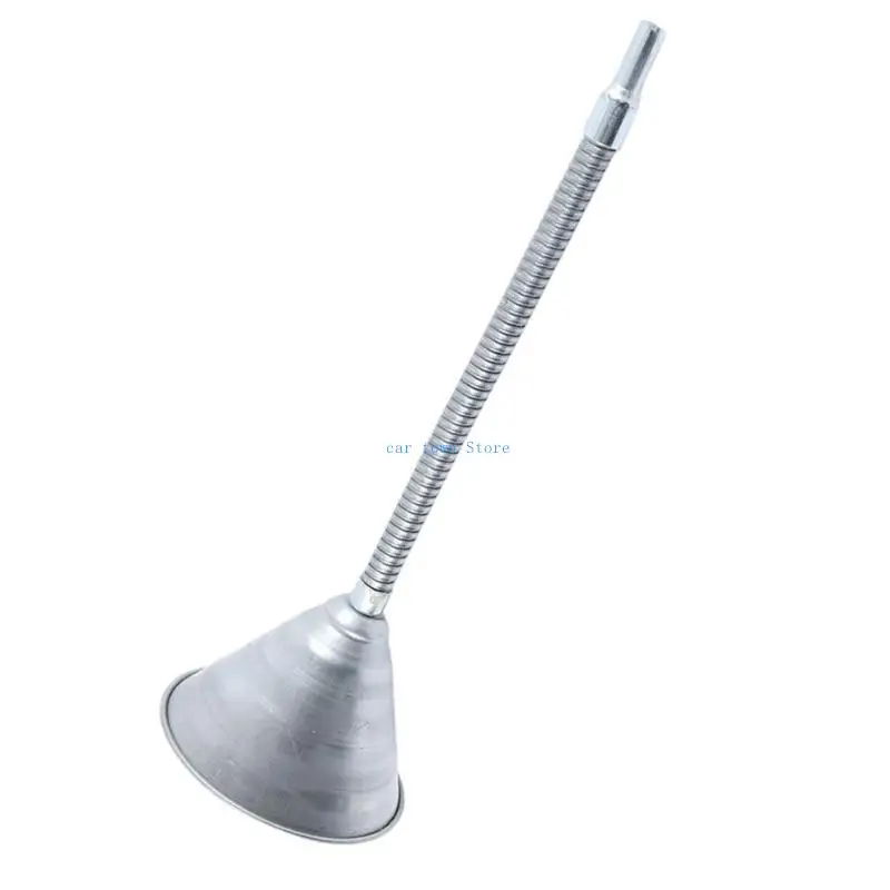 

RXJE Flexible Metal Funnel with build In Filter 5.83inch Diameter for Fuels & Oil