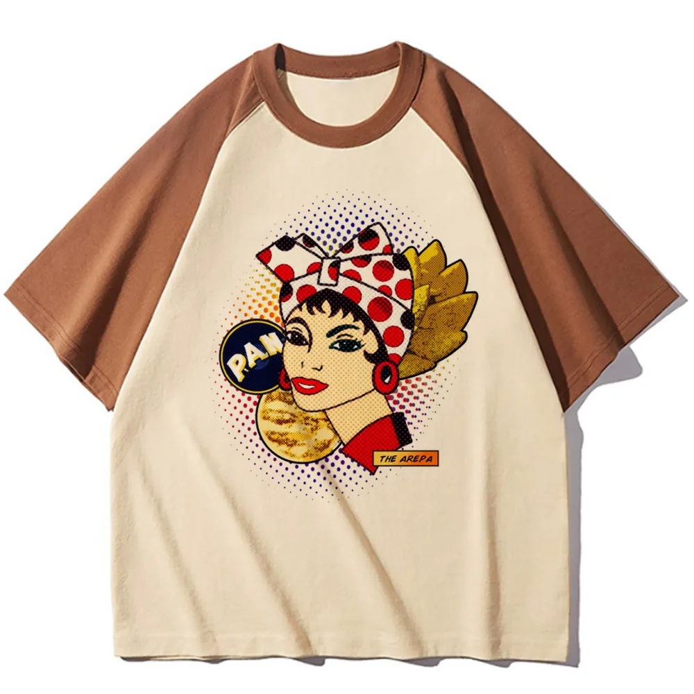 Venezuela Tee women Y2K anime streetwear Tee girl comic clothing