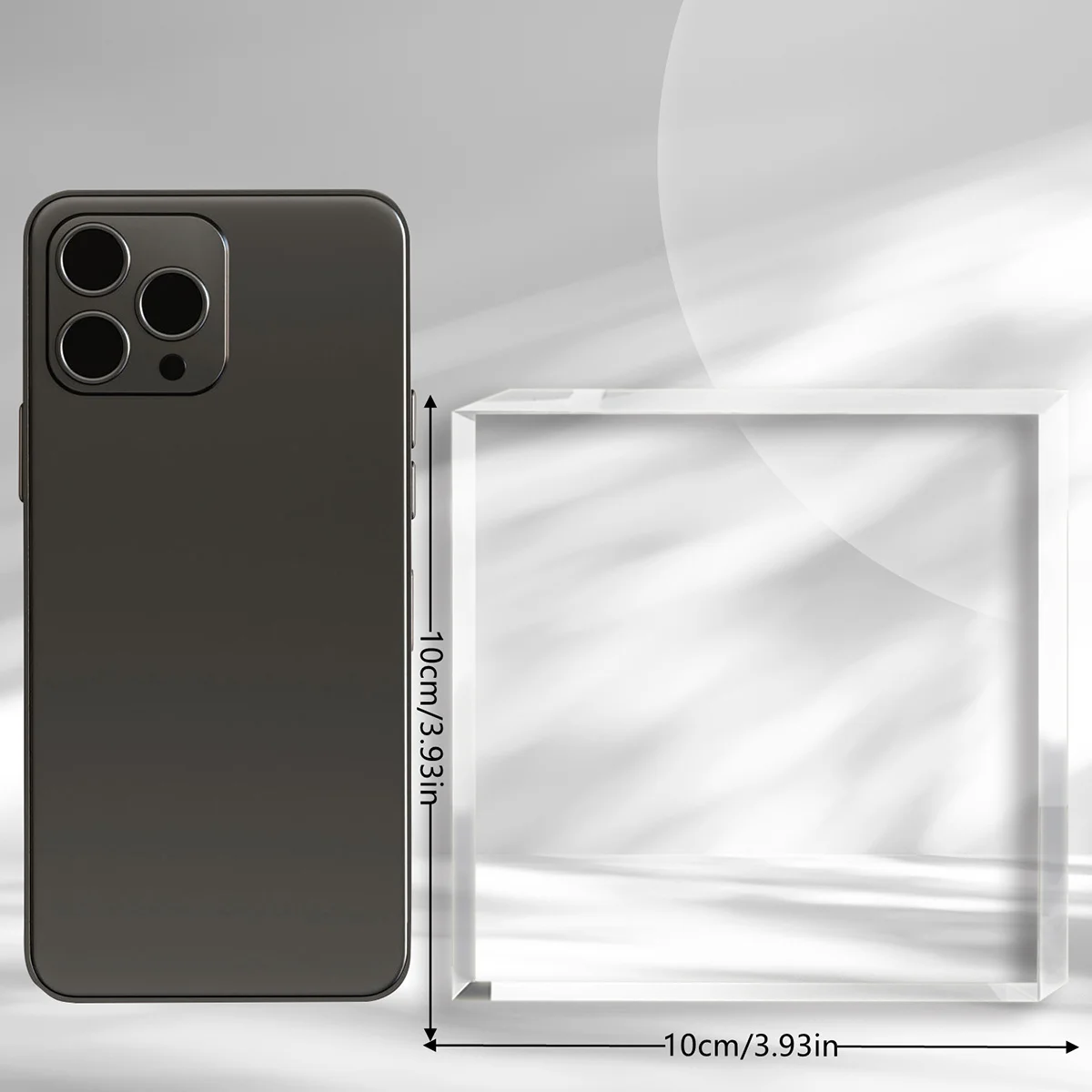 مسطح ثنائي الأبعاد، "سأغني مدحًا على خير الله" تمثال قصيدة 23:1 - ديكور سطح المكتب من الأكريليك على شكل طائر الأغنية، هدية #2