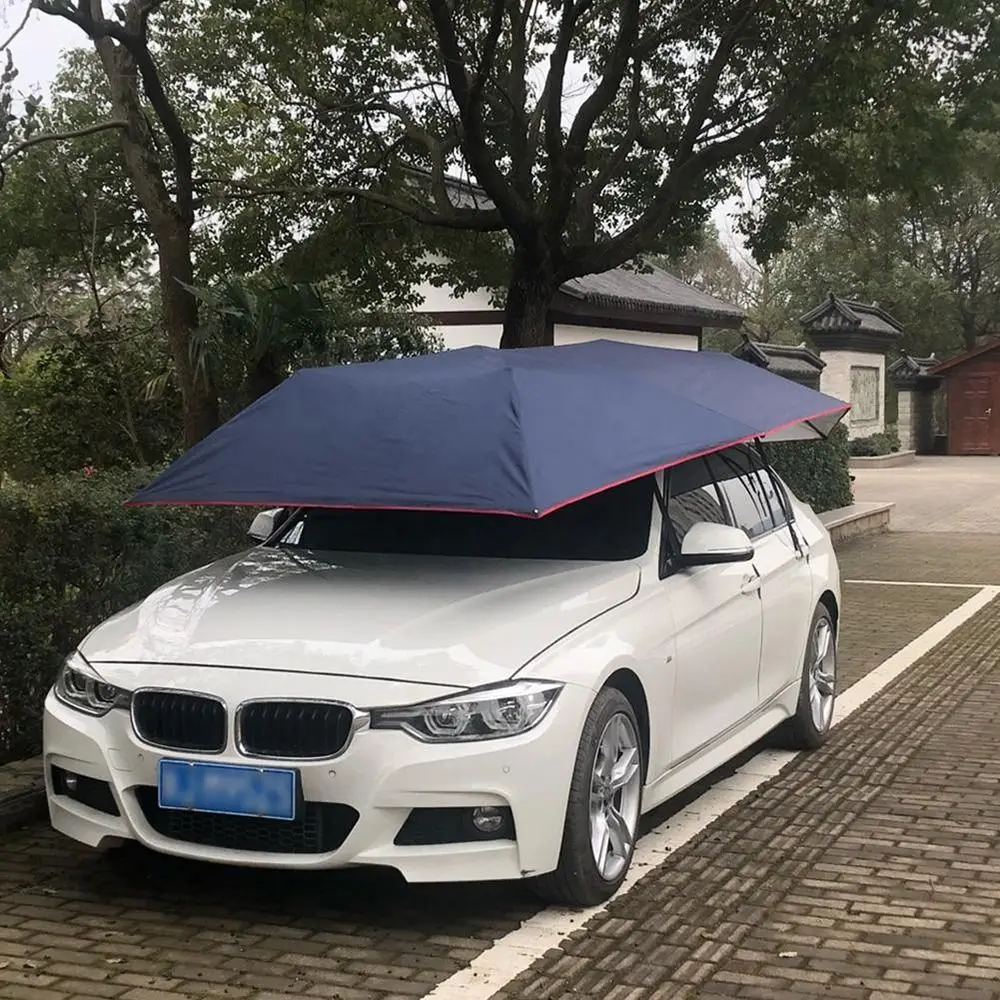 New Outdoor Uv Resistant Canopy Cover Car Roof Sun Umbrella Car Roof Cloth Dustproof