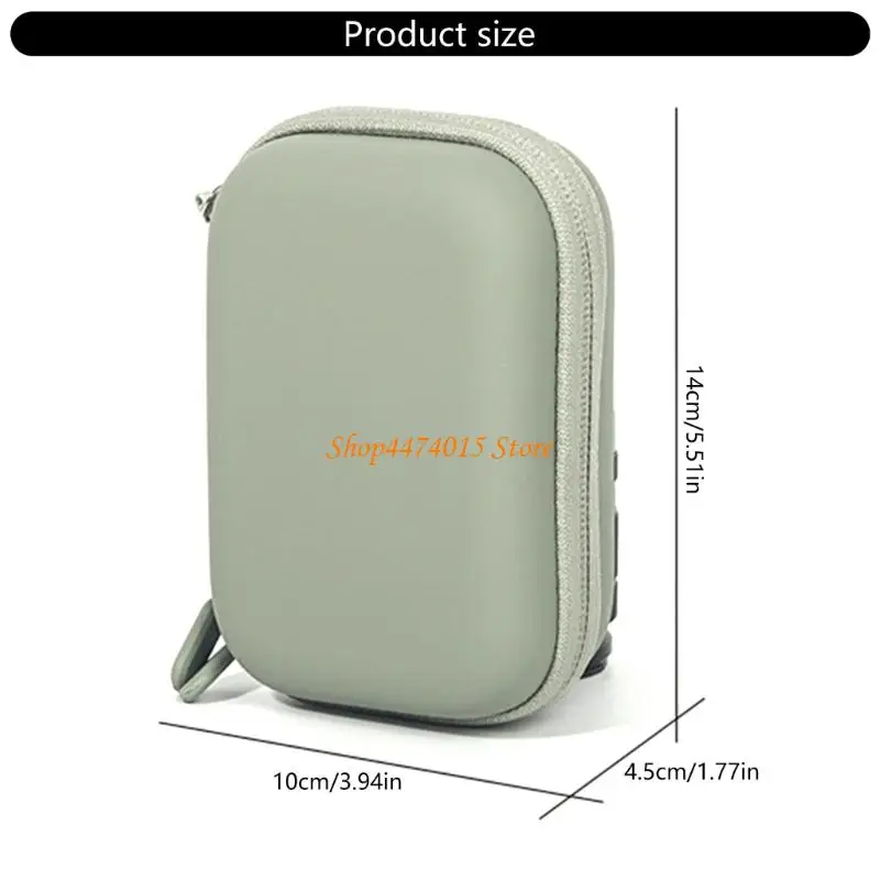 K1AA PU Mini Kamera Beutel Handy Storage Bag für Filmkamera Multi -Funktion
