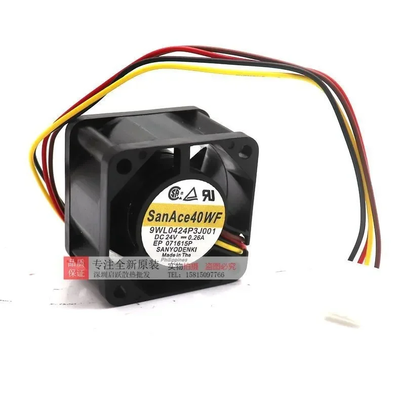 for SANYO 9WL0424P3J001 9WL0424P3G001 DC24V Four-Wire Imported Fan