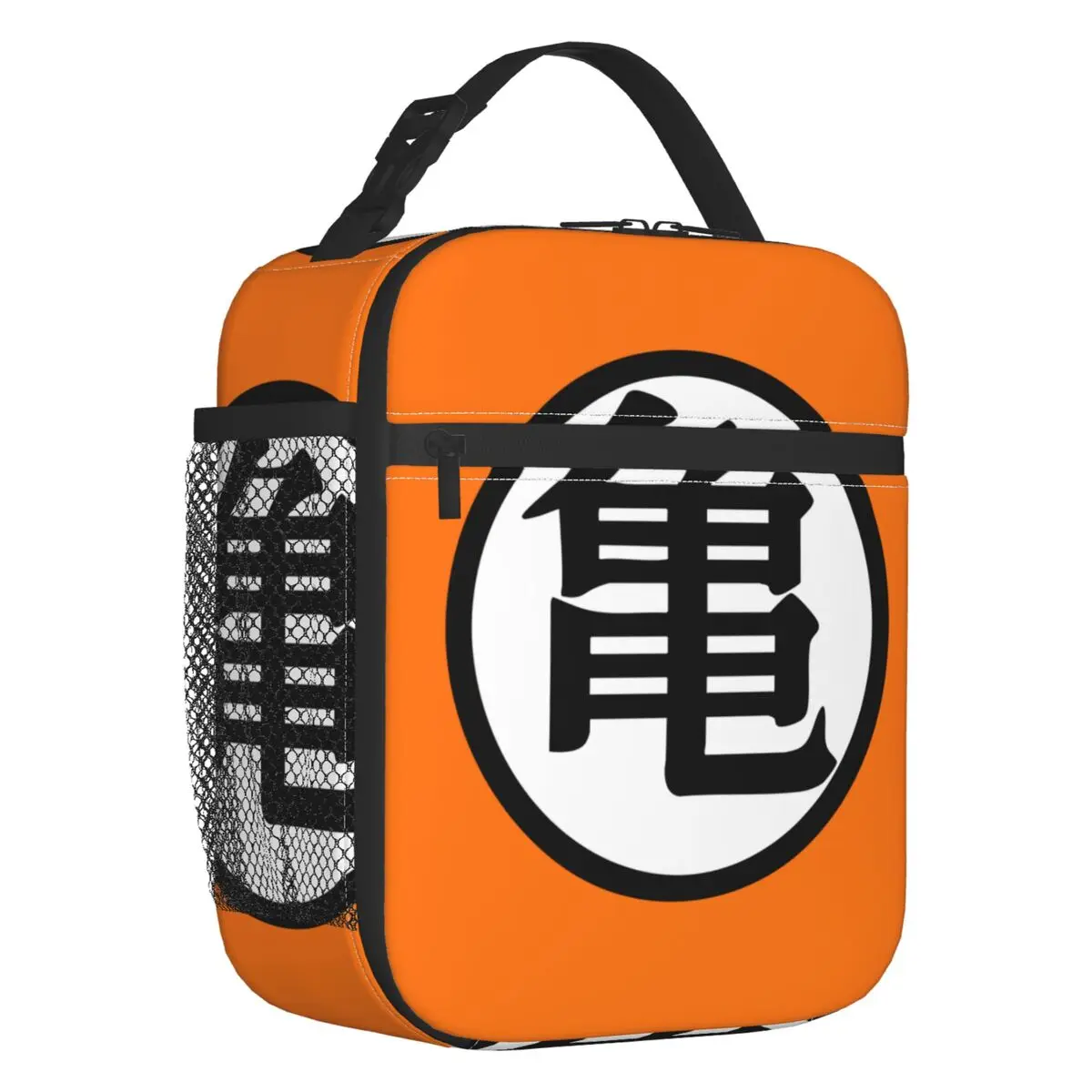 Benutzerdefinierte DBZ Dragons Ball Goku Japanische Anime Isolierte Lunch-Taschen für Picknicks im Freien, tragbare Thermo-Kühlbox, Bento-Box für Männer und Frauen