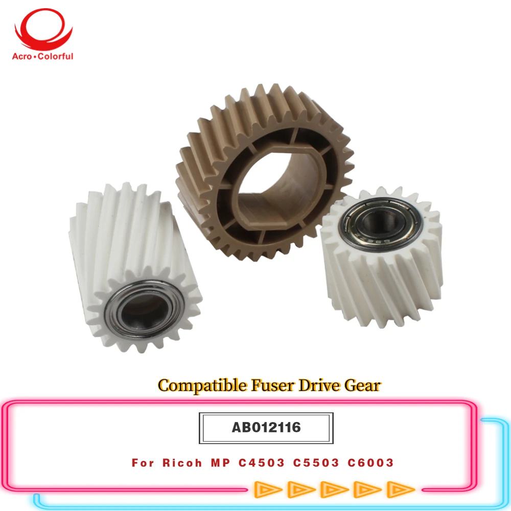 

Набор из 3-х шт., совместимая AB012116 приводная шестерня фьюзера для Ricoh MP C4503 C5503 C6003, часть принтера