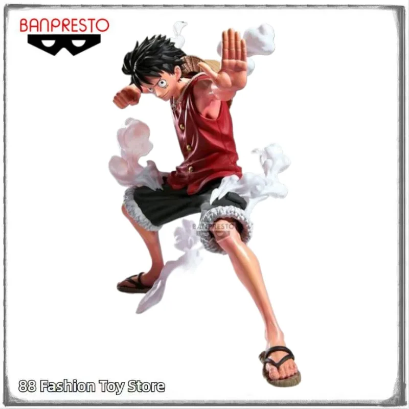 

Pre-sale April 2026 Original BANDAI BANPRESTO ONE PIECE MAXIMATIC PLUS Monkey D. Luffy Anime Figure Toy Gift Ornament