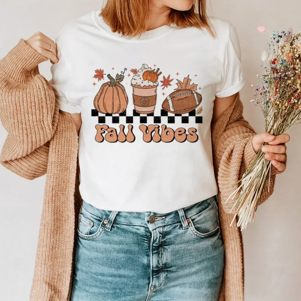 It's Fall Y'all Thanksgiving Shirt Fall Graphic Tee T-shirt Fashion Autumn Party T Shirt Pumpkin Spice Top Trick or Treat Outfit