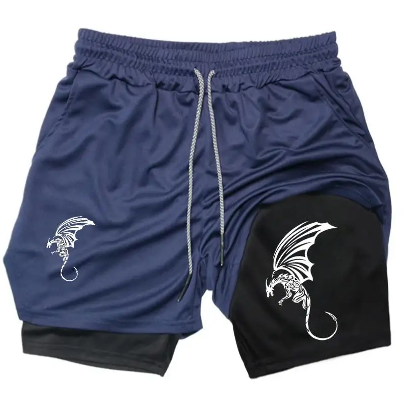 Summer Gym Casual Short Pants fashion Basketball Fitness Shorts Running Jogger Men Sweatpants Workout Athletic Multi-functional