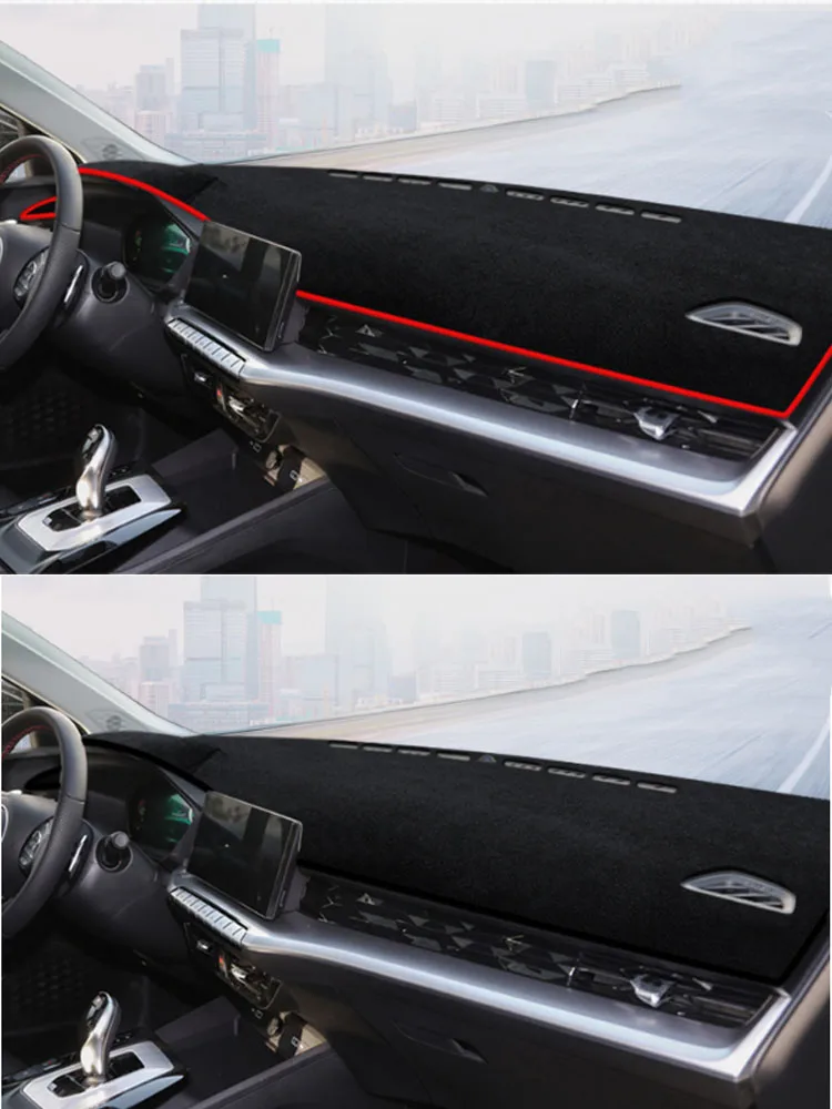 Car Styling for MG 5 MG5 EV 2023 2024 Auto Dashboard Mat Dustproof Instrument Platform Cover Non-Slip Carpets Accessories