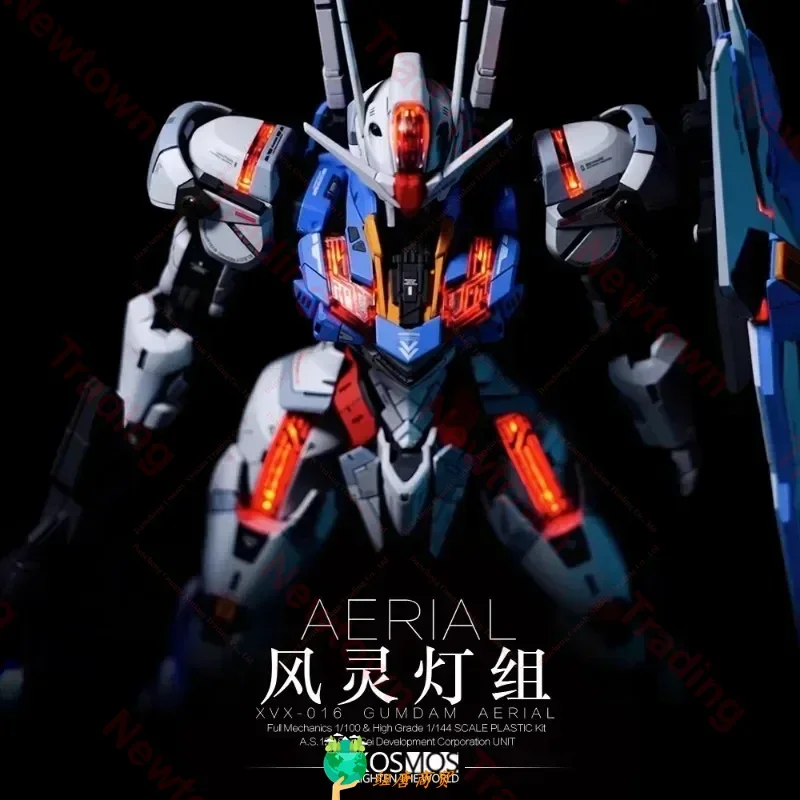 

В наличии KOSMOS Light World FM 1/100 Aerial Gundam Funnel RGB Led Matrix Magic Light Set Экшн-игрушка Фигурка Подарок