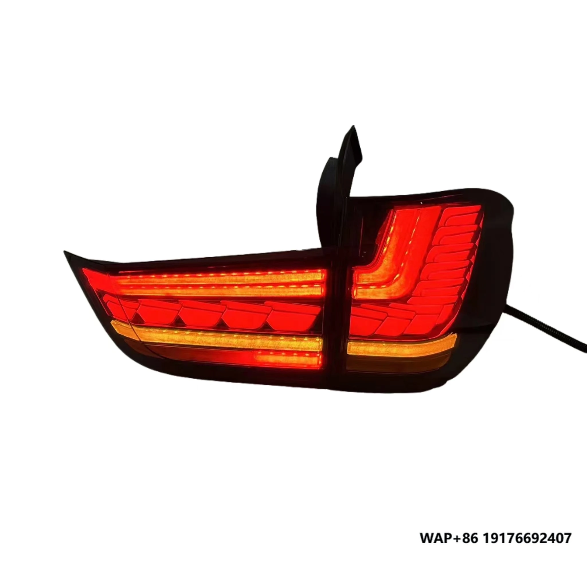 

Лидер продаж, светодиодные задние фонари, последовательные задние фонари, задние фонари в виде чешуи дракона для "BMW X5