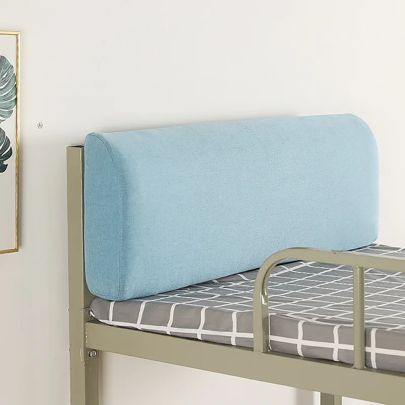 residence-hall-dormitory-bed-headrest-large-backrest-soft-cover-bunk-bed-sponge-student-bedroom-pillow-cotton-linen-material