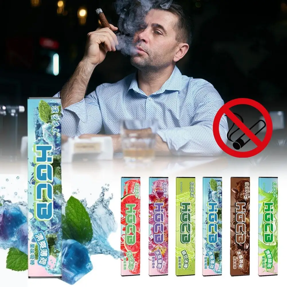 HGCB العشبية/نكهة الفاكهة التدخين عصا 1/3/6 قطعة يخفف إدمان التدخين الباردة ترك التدخين عصا نضارة التنفس #4