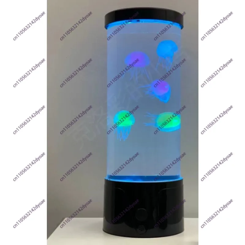 Acrylic Creative USB Atmosphere Light Silent Color Change Jellyfish Medium Size