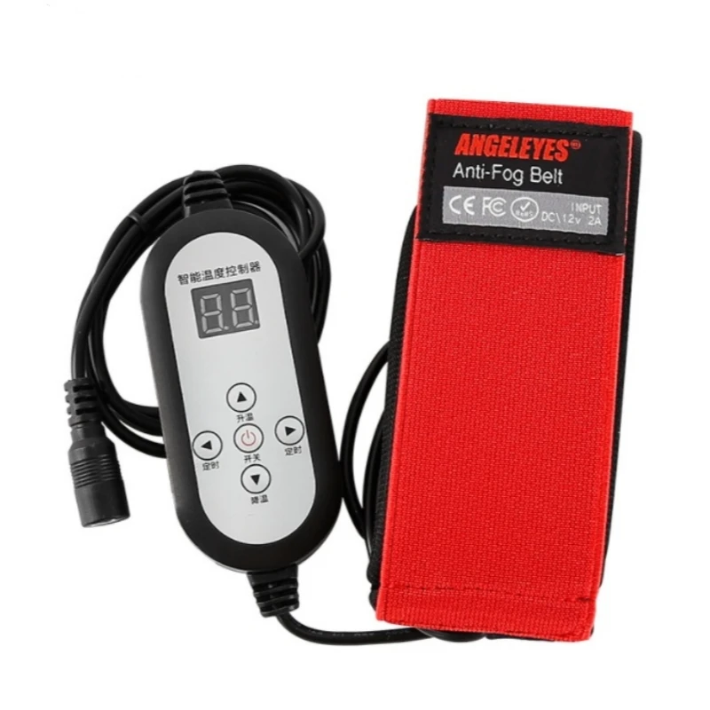 Angeleyes 730*50mm DC 12V 2A Anti-Fog Belt for Camera Lens Astronomical Telescope Guide Mirror with Temperature Display Screen