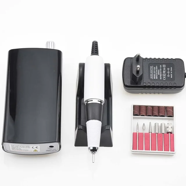 

Professional Electric Manicure Mini Pen Sharpener Pedicure Set File Equipment Tools