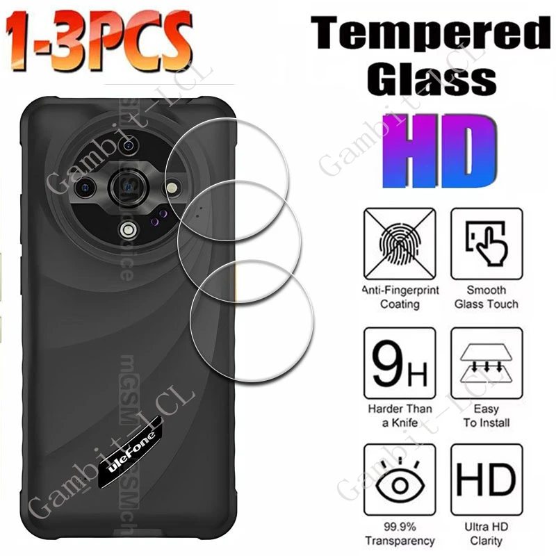 1-3PCS Tempered Glass For Ulefone Armor X31 Pro ArmorX31Pro ArmorX31 X31Pro Back Camera Lens Screen Protector Cover Film