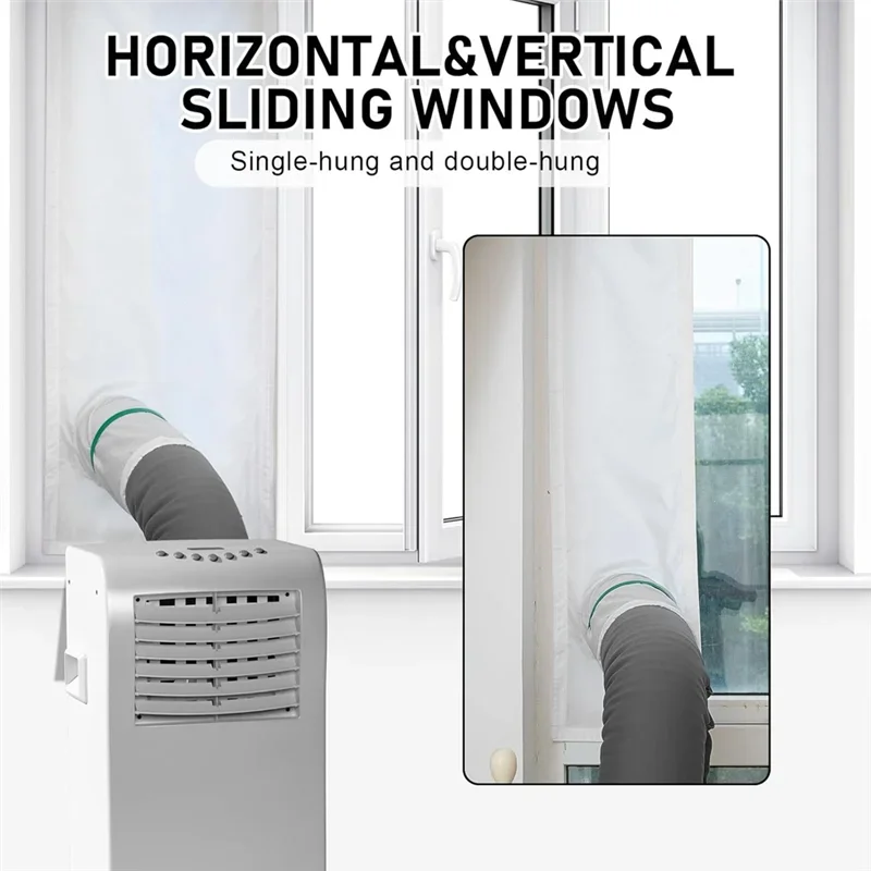 

Air conditioning hose protective cover, pipe insulation cover, sleeve compatible with 5-inch and 5.9-inch exhaust hoses