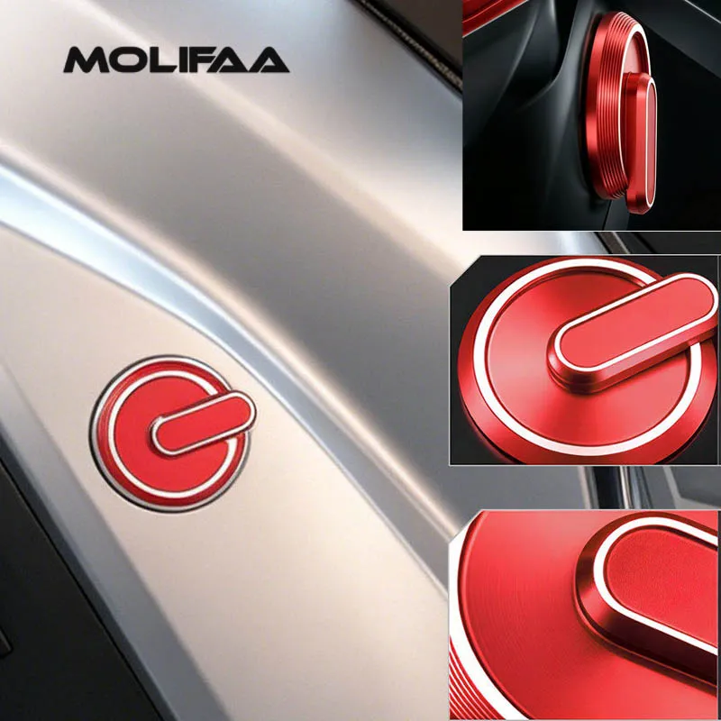 for Yamaha NMAX 155 2020 - 2026 Motorcycle Body Mark Side Cover CNC Aluminum Alloy LOGO Front Decorative Sticker Accessories