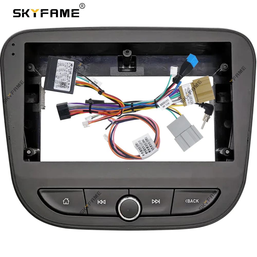 SKYFAME Car Frame Fascia Adapter Android Radio Dash Fitting Panel Kit For Chevrolet Malibu XL