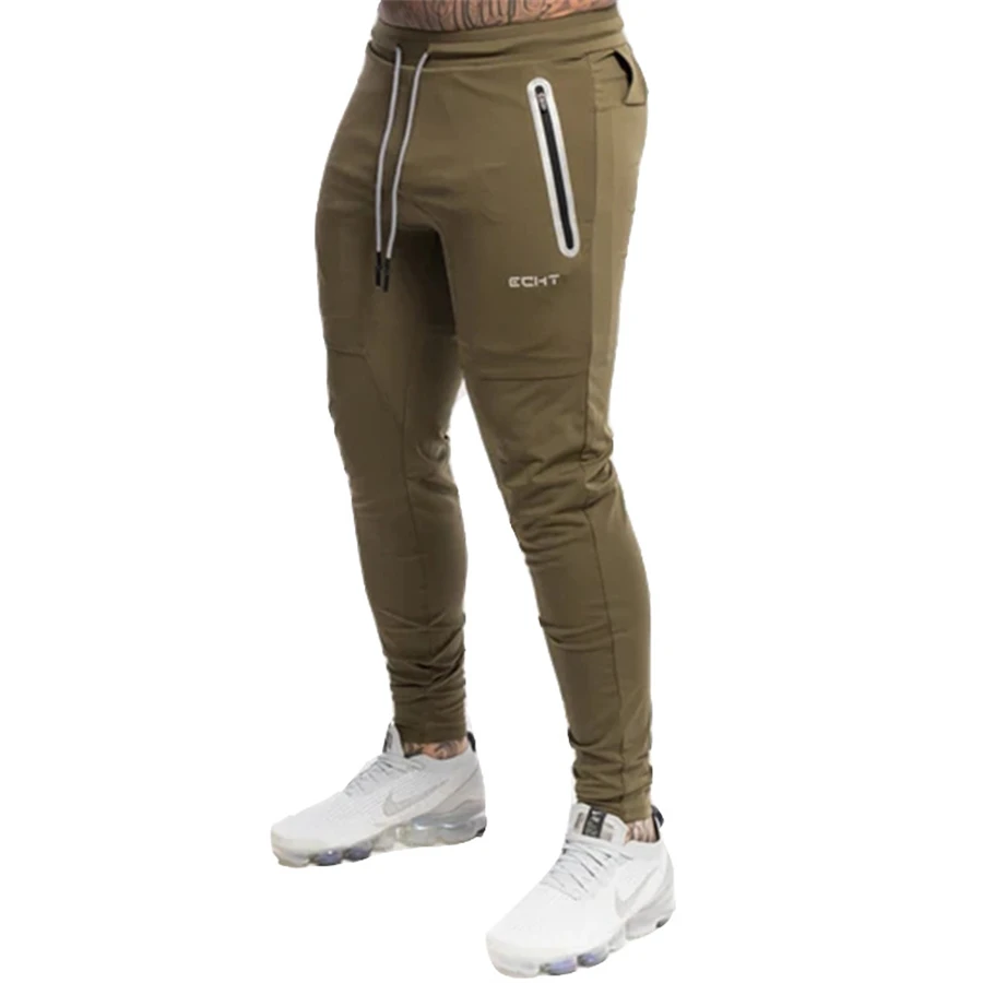 Pantalones deportivos de marca de moda para hombre, ropa de calle informal para exteriores, novedad