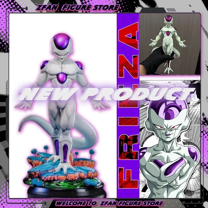 

New Dragon Ball Anime Figure Frieza Final Form Figurine GK Figurine Display Item 27cm PVC Collection Model Statue Toy Gifts