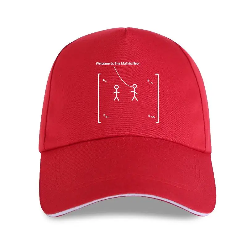 new cap hat  Welcome To The Neo Baseball Cap Matrices Math Linear Algebra Number Array 100% Cotton Nerd EU Size