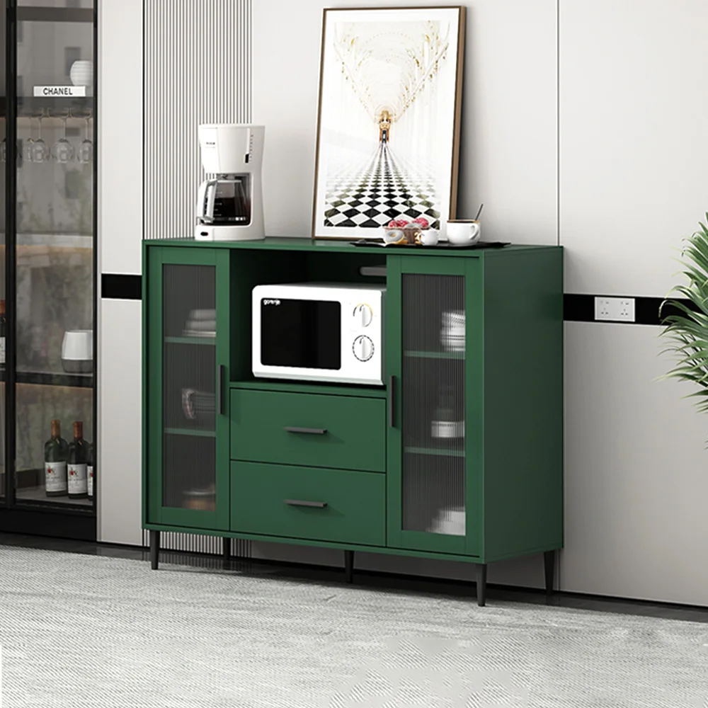 Customizable laterale semplice, forno a microonde, moderno armadio portaoggetti multifunzionale per ristorante domest