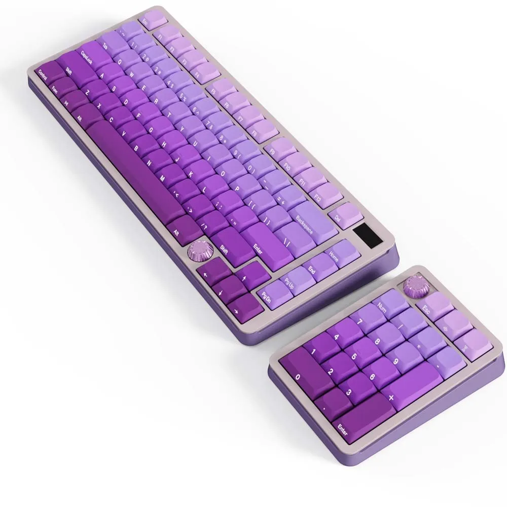 Imagem -04 - Teclado Mecânico Keycap Dye-sub Lado Gravado Jwa Ultra-fino Perfil Baixo mx Pbt Compatível com 61 64 75 87 96 108