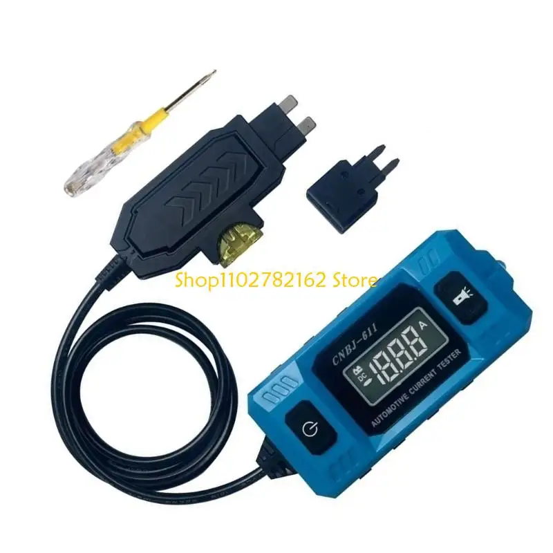 547B High Precisions Automotive Fuses Current Tester with Leakage Detection and Fault Diagnosis for Vehicle Circuit Safety