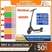 MK090 E-Scooter 450W Peak power 36V10.4Ah Foldable Turn Signal Electric Scooter Aldult 8.5\