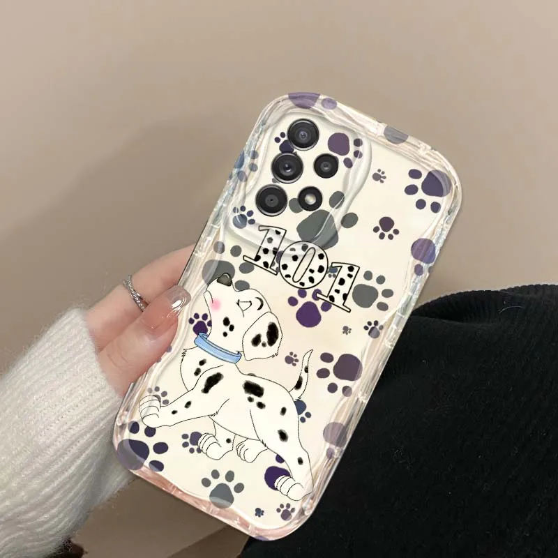 101 الدلماسية لطيف قضية الهاتف لسامسونج A73 A72 A71 A56 A55 A54 A53 A52 A51 A32 A36 A26 A25 A13 A14 5G موجة النفط