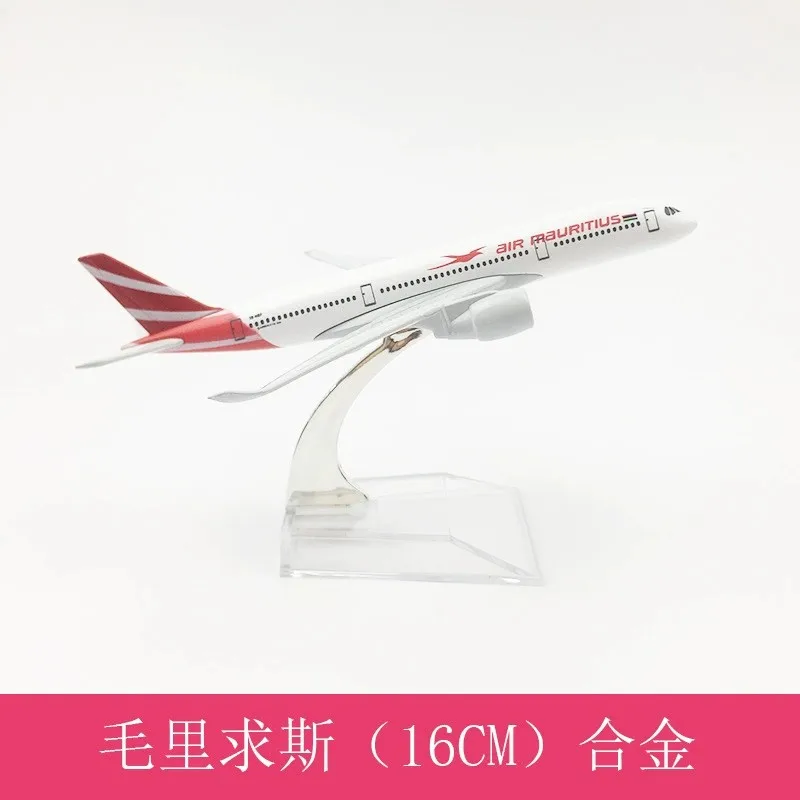 

Литой под давлением A350 Mauritius Airways 1/400, металлическая шкала, имитация самолета, сплав, пассажирская модель самолета 16 см, игрушка для детей, коллекция