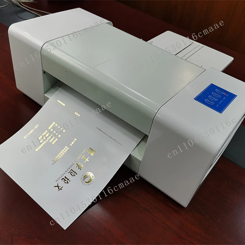 

400D Digital Ribbon Foil Press Printing Machine Foil Stamping Printer Resolution 300DPI 220V 110V