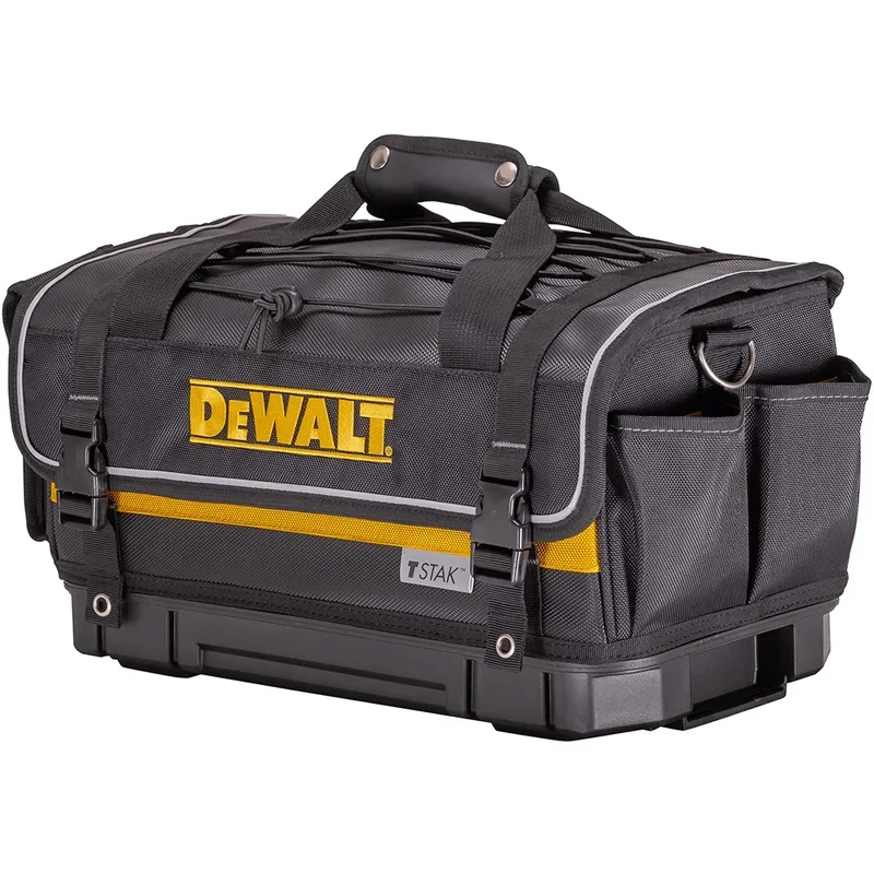 DEWALT DWST83540-1 TSTAK Rigid Covered Tool Bag 1680 Denier Fabric Customized Space Waterproof Independent Base Toolkit