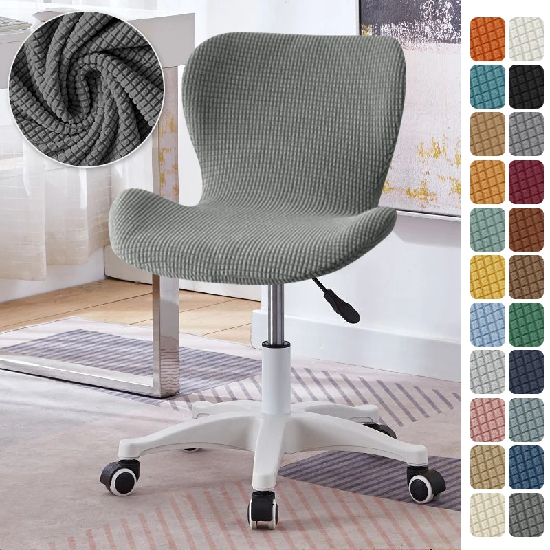 1/2 Stück Polar Fleece Schmetterling Stuhlhussen Stretch gebogen Esszimmerstuhl Schonbezug einfarbig Sitzschutz für Küche Hotel