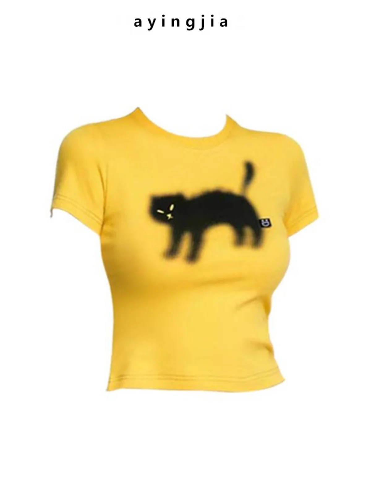 

Новый дизайн DSloppy: женская летняя футболка с принтом, удобная, из хлопка, модный топ для повседневной носки.