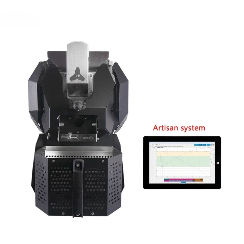 ماكينة تحميص القهوة الكهربائية 200-600 جرام للاستخدام التجاري في المقهى #3