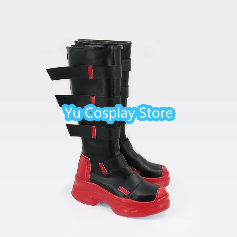 Jason robin Cosplay scarpe Halloween Carnival Boots Cosplay Prop Anime PU Leather Shoes Custom Made