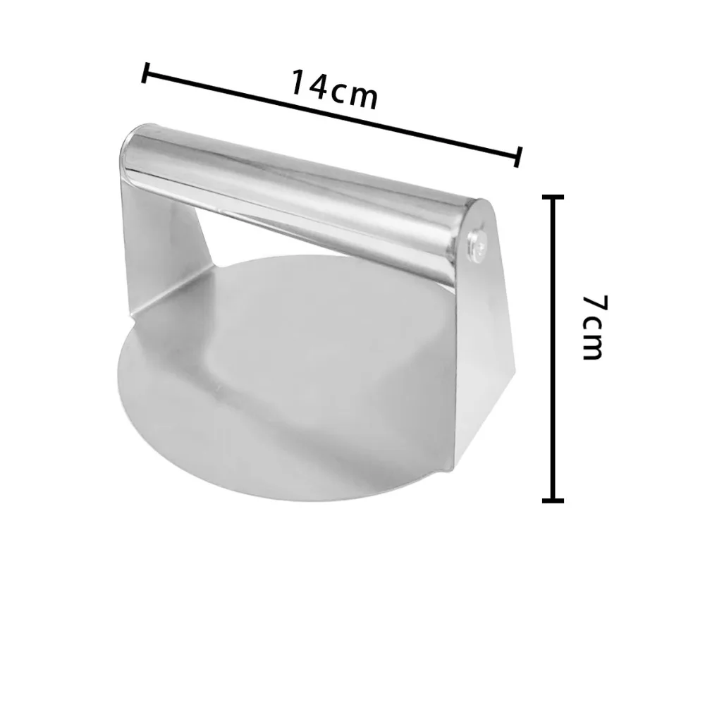 Stainless Steel Burger Press 4