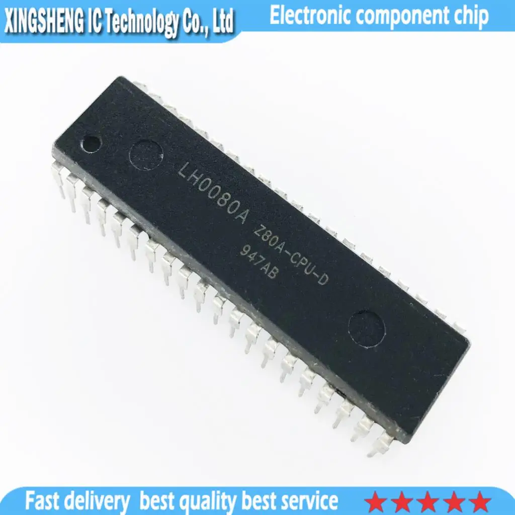 5pcs LH0080 LH0080A LH0080B Z80A-CPU-D DIP-40     In Stock