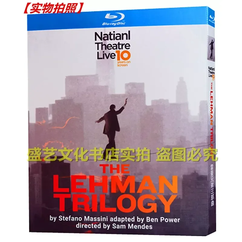 Lehman Brothers Trilogy 2019 BD Blu-ray Biography Struggle Epic Movie High Definition Collector's Edition
