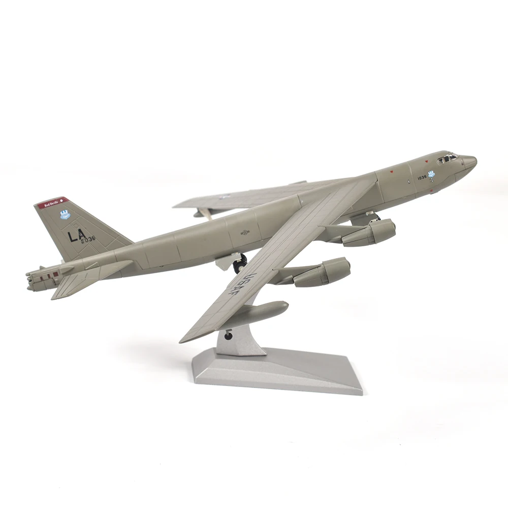 Jason Tutu 1/200 Schaal Gelegeerd Model Diecast B52 Bommenwerper Militaire Jager B-52 Vliegtuig Model Drop Shipping