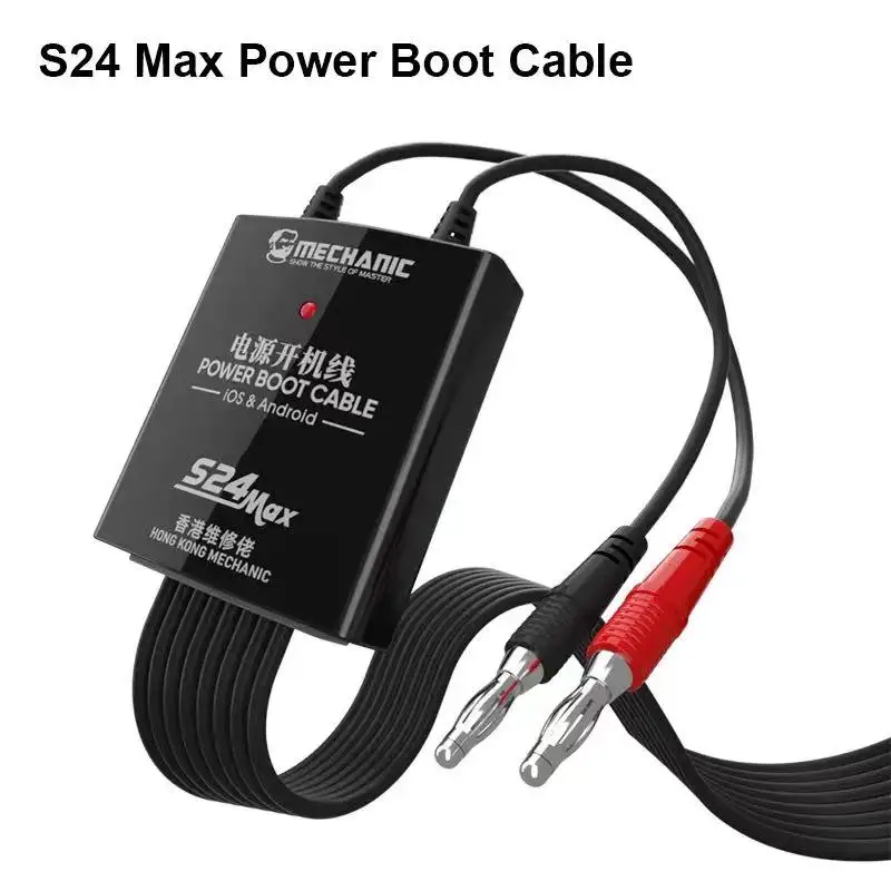 MECHANIC S24 Max Power Boot Cable For iPhone 5S-15Pro Max SAMSUNG HUAWEI VIVO XIAOMI Power Supply Test Cable FPC Soft Cord