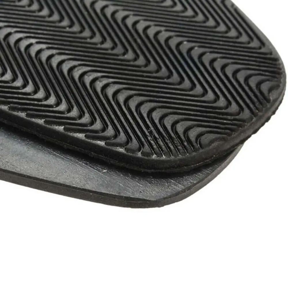 1 Pair Rubber Stick on Soles Heal Anti-Slip Wearable Grip Shoes Repair Grip NEW