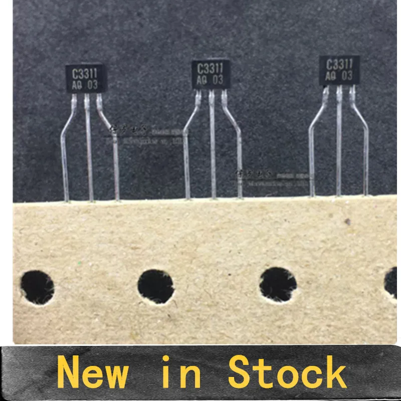 10PCS 2SC3311A-Q Transistor, 2SC3311, C3311, C3311AR, TO-92 Through-Hole Package, Brand New, Genuine, In Stock