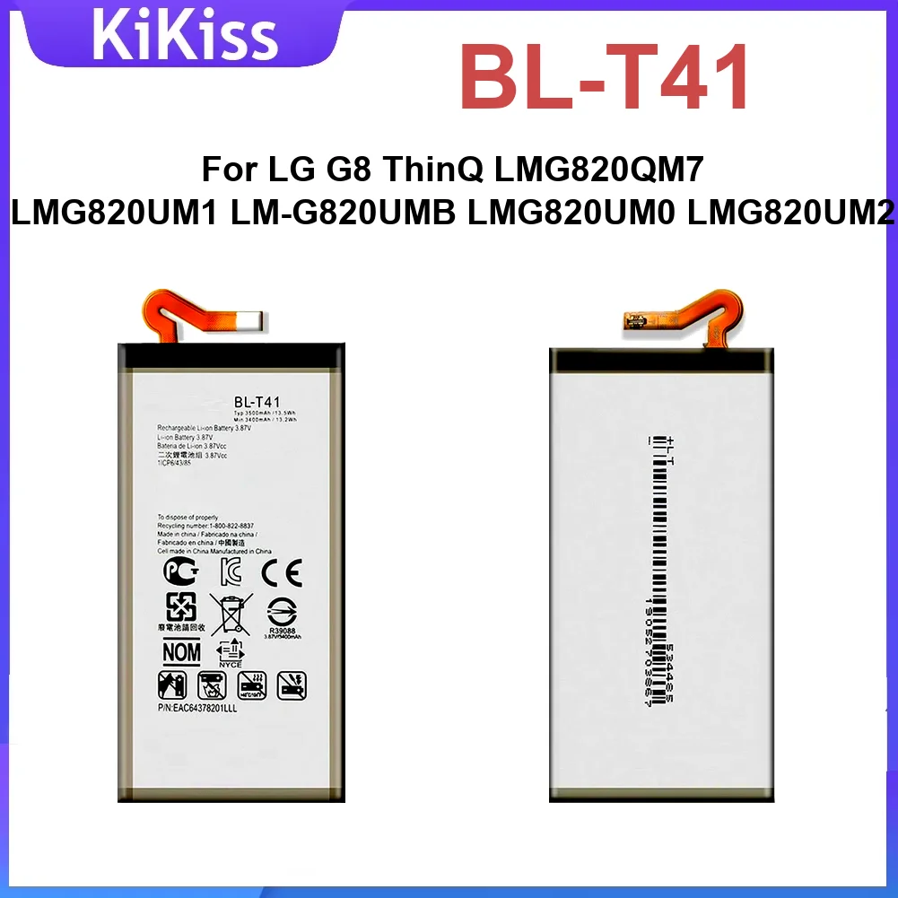 

Battery Fo For Lg G8 Thinq LMG820QM7 LMG820UM1 Lm-G820UMB LMG820UM0 LMG820UM2 Lm-G820N G820N , G820UM LMV405EB V40 V405QA7