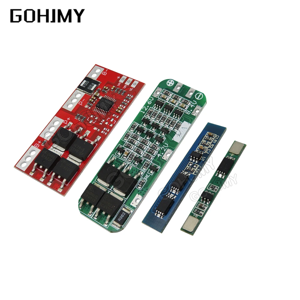 1PCS 1S 2S 3S 4S 3A 20A / 30A Li-ion Lithium Battery 18650 Charger PCB BMS Protection Board For Drill Motor Lipo Cell Module