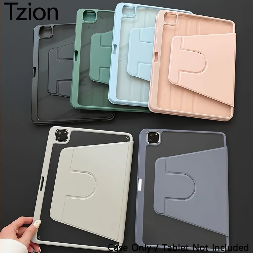 For Apple iPad Mini Air Pro 8.3 9.7 10.2 10.5 10.9 11 12.9 13 M2 6th 7th 8th 9th 10th 11th Generation 360 Rotation Tablet Case